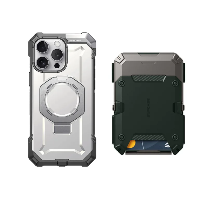 Bundle Sale - iPhone 16 Pro Max UB GRIP Series & MagFlip Wallet with Stand - Image 76