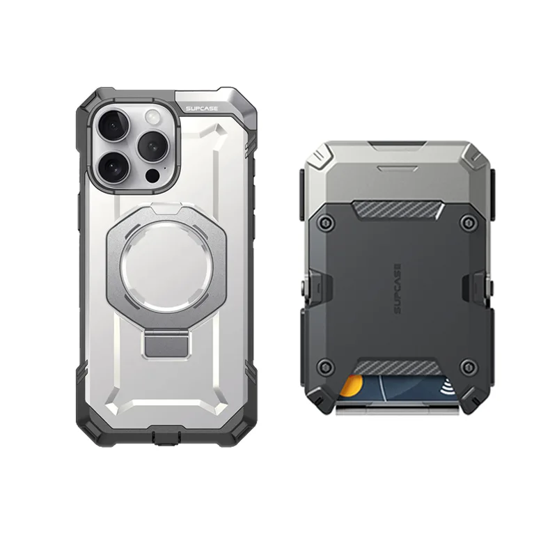 Bundle Sale - iPhone 16 Pro Max UB GRIP Series & MagFlip Wallet with Stand - Image 77
