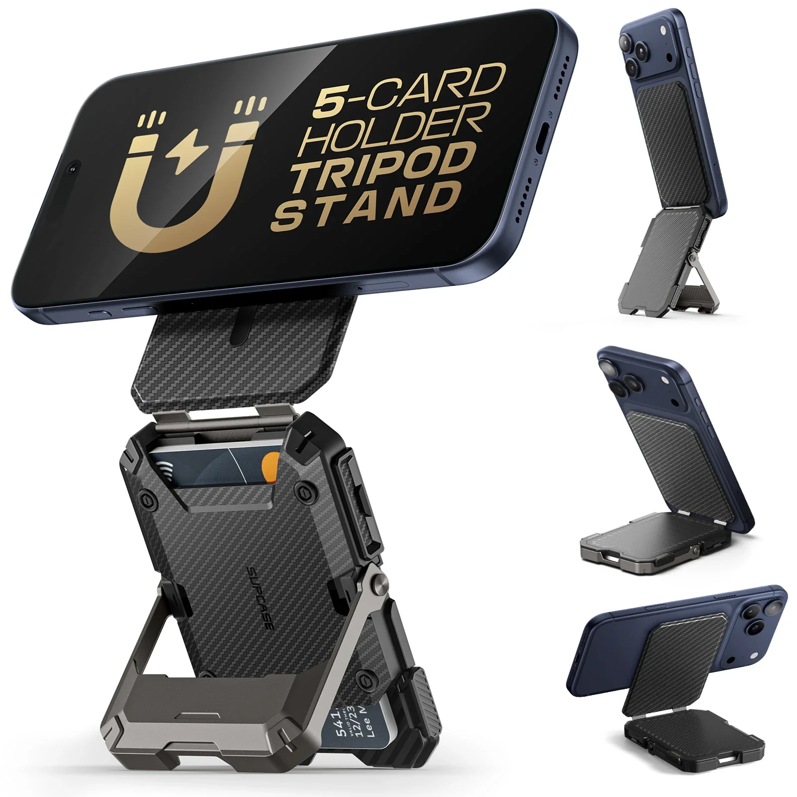 Bundle Sale - iPhone 16 Pro Max UB GRIP Series & MagFlip Wallet with Stand - Image 86
