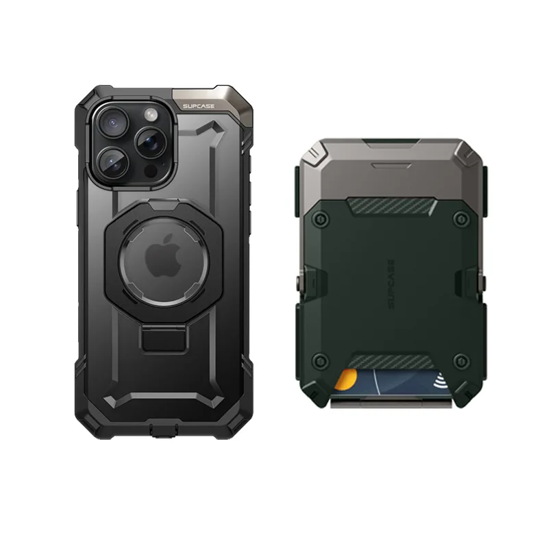 Bundle Sale - iPhone 16 Pro Max UB GRIP Series & MagFlip Wallet with Stand - Image 9