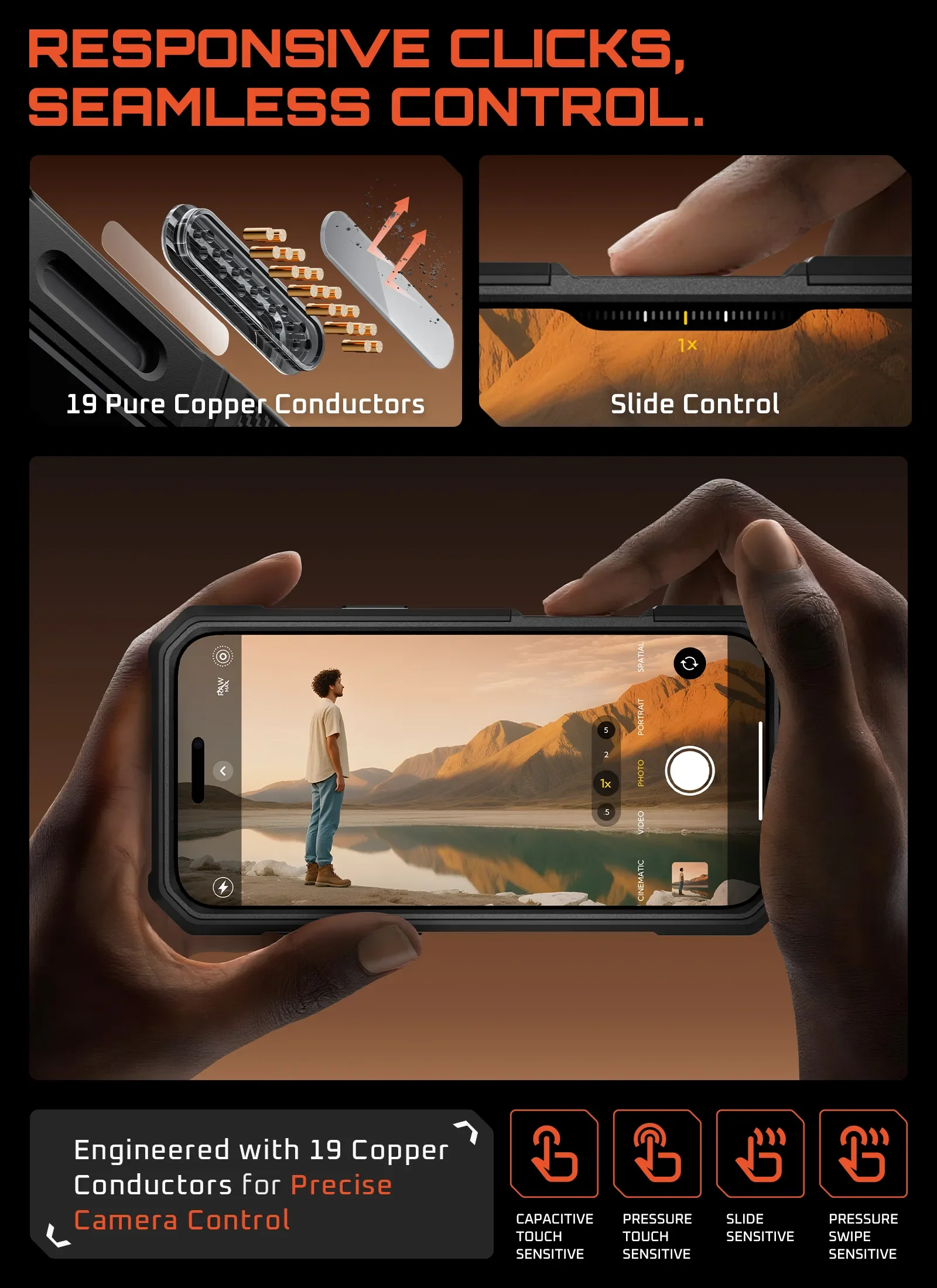 Bundle Sale - iPhone 17 Pro Max UB GRIP PRO Series & Airpods Pro 3 UB Pro Protective Case - Image 4