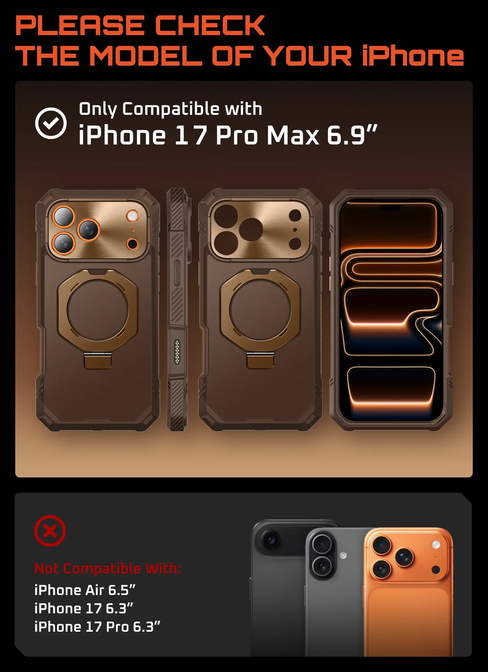 Bundle Sale - iPhone 17 Pro Max UB GRIP PRO Series & Airpods Pro 3 UB Pro Protective Case - Image 55
