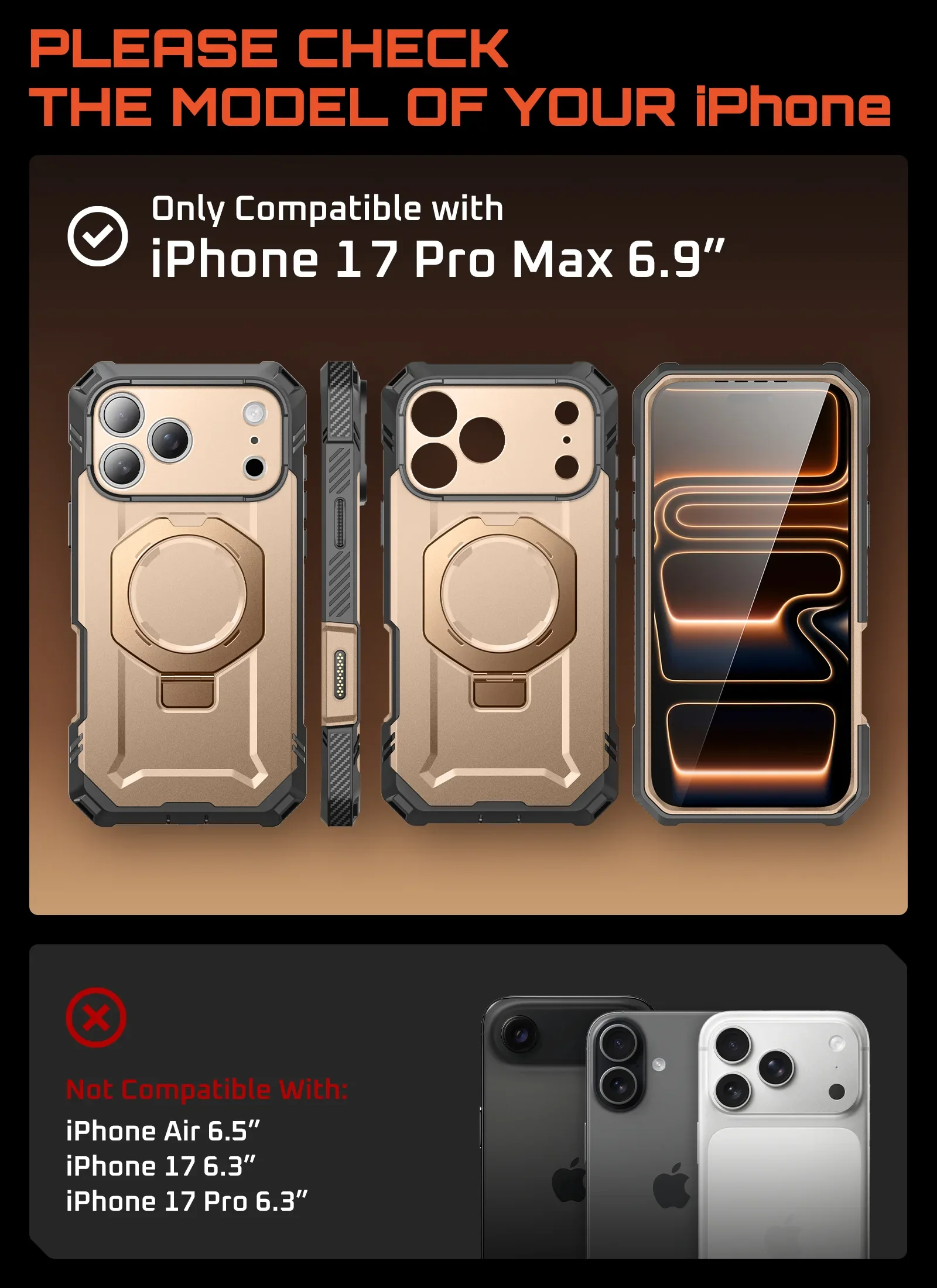 Bundle Sale - iPhone 17 Pro Max UB GRIP PRO Series & Airpods Pro 3 UB Pro Protective Case - Image 6