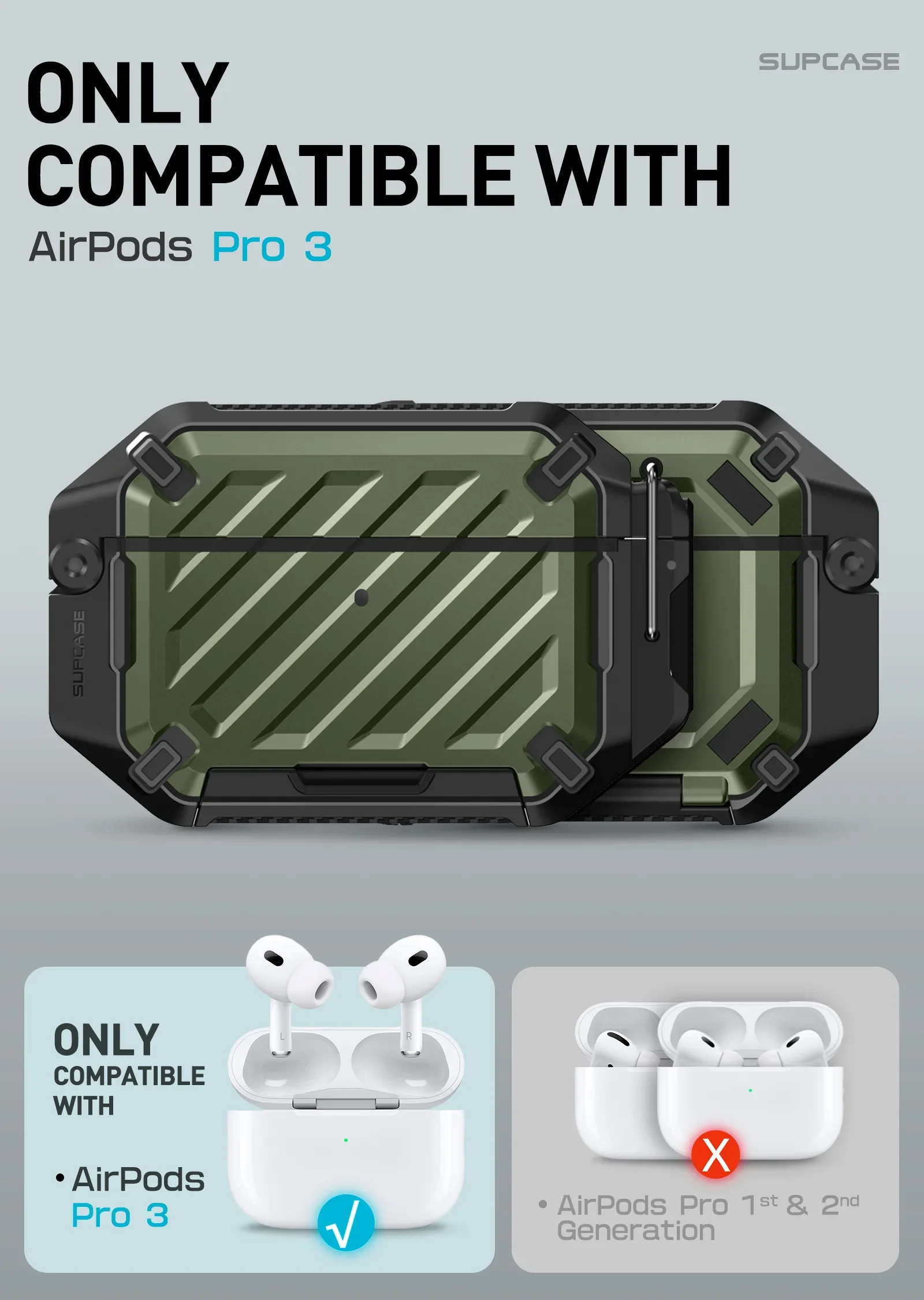 Bundle Sale - iPhone 17 Pro Max UB GRIP PRO Series & Airpods Pro 3 UB Pro Protective Case - Image 16