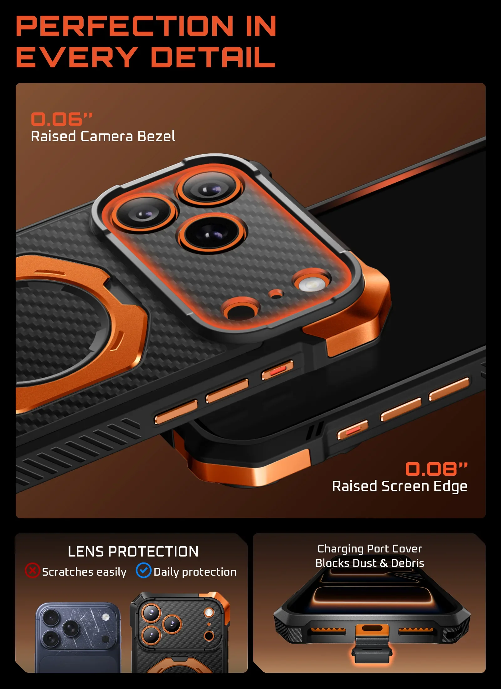 UB GRIP Series iPhone 17 Pro Max MagSafe Camera Control Button Aramid Fiber Phone Case - AramidOG - Image 14