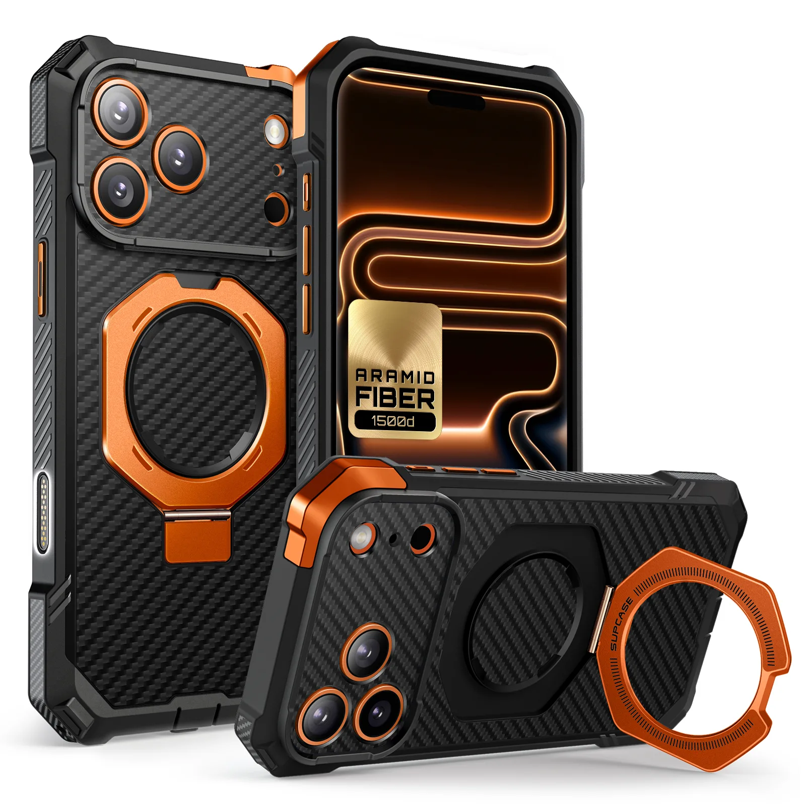 UB GRIP Series iPhone 17 Pro Max MagSafe Camera Control Button Aramid Fiber Phone Case - AramidOG - Image 4