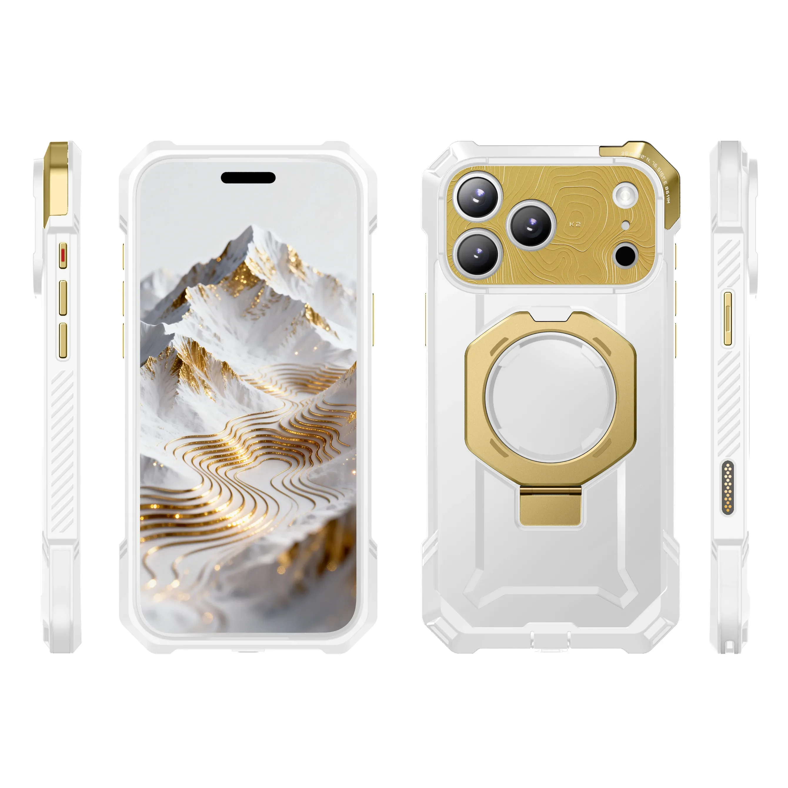 Bundle Sale - iPhone 17 Pro Max UB GRIP Series & MagFlip Wallet with Stand - Image 125