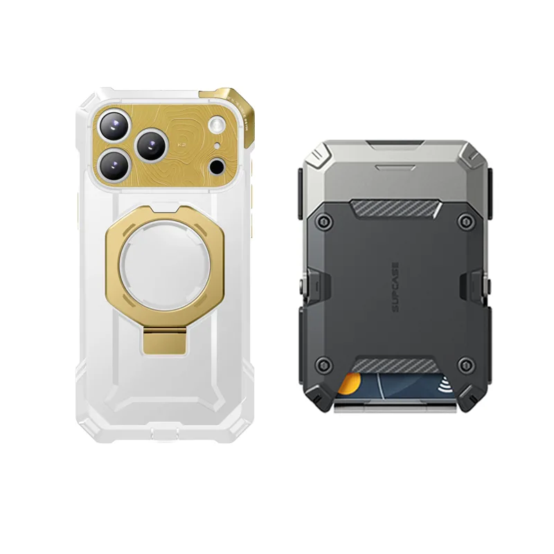 Bundle Sale - iPhone 17 Pro Max UB GRIP Series & MagFlip Wallet with Stand - Image 138