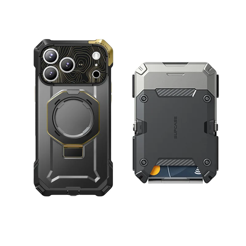 Bundle Sale - iPhone 17 Pro Max UB GRIP Series & MagFlip Wallet with Stand - Image 139
