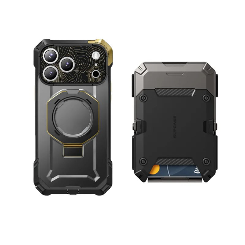 Bundle Sale - iPhone 17 Pro Max UB GRIP Series & MagFlip Wallet with Stand - Image 140