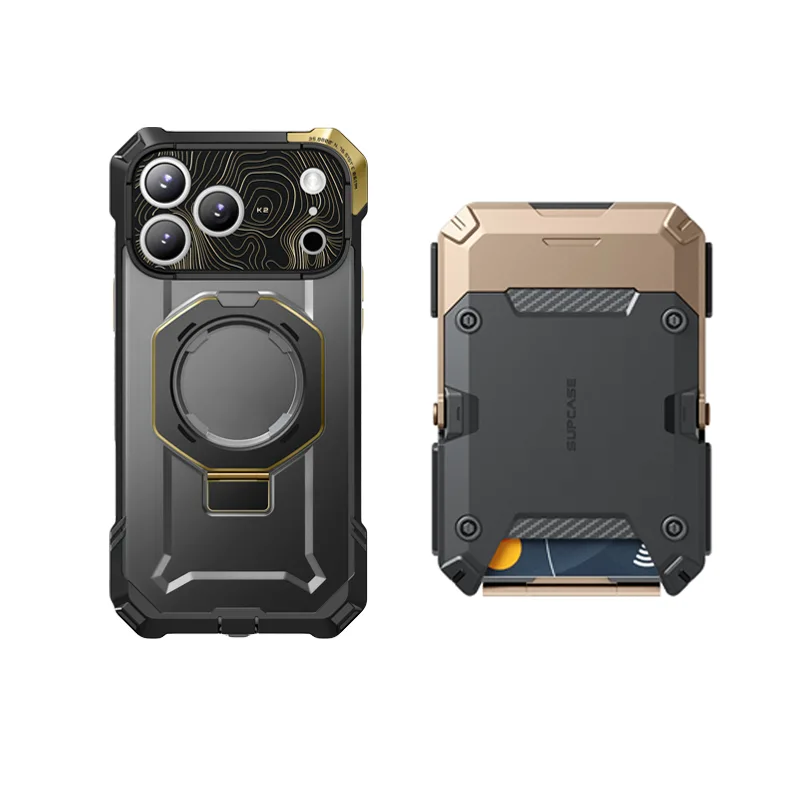 Bundle Sale - iPhone 17 Pro Max UB GRIP Series & MagFlip Wallet with Stand - Image 142