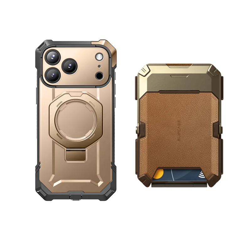 Bundle Sale - iPhone 17 Pro Max UB GRIP Series & MagFlip Wallet with Stand - Image 24