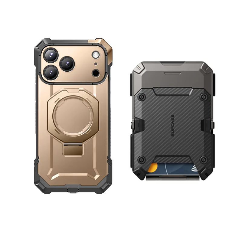 Bundle Sale - iPhone 17 Pro Max UB GRIP Series & MagFlip Wallet with Stand - Image 25