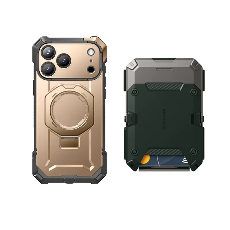 Bundle Sale - iPhone 17 Pro Max UB GRIP Series & MagFlip Wallet with Stand - Image 27
