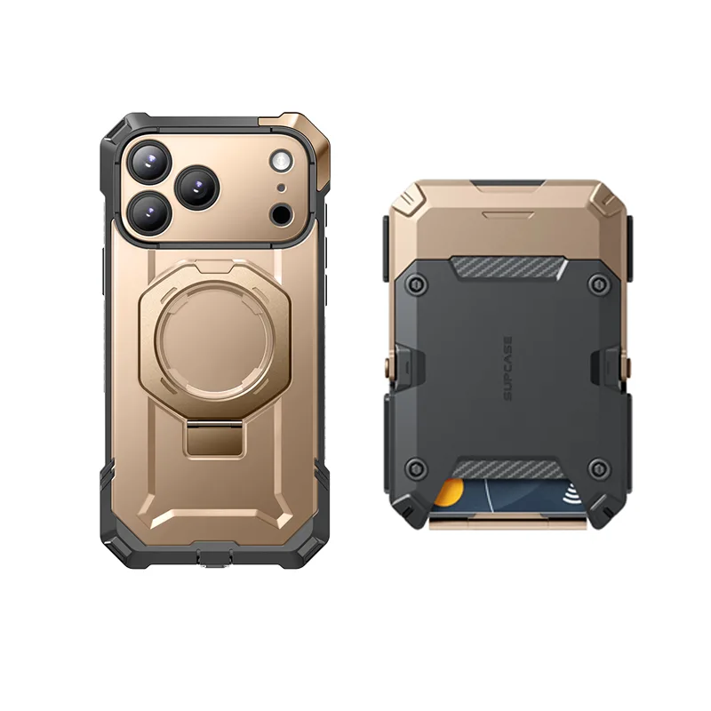 Bundle Sale - iPhone 17 Pro Max UB GRIP Series & MagFlip Wallet with Stand - Image 28