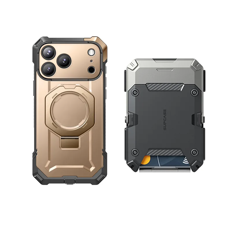 Bundle Sale - iPhone 17 Pro Max UB GRIP Series & MagFlip Wallet with Stand - Image 29