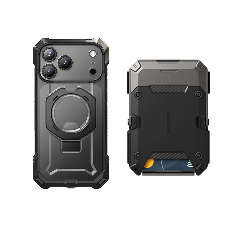 Bundle Sale - iPhone 17 Pro Max UB GRIP Series & MagFlip Wallet with Stand - Image 30