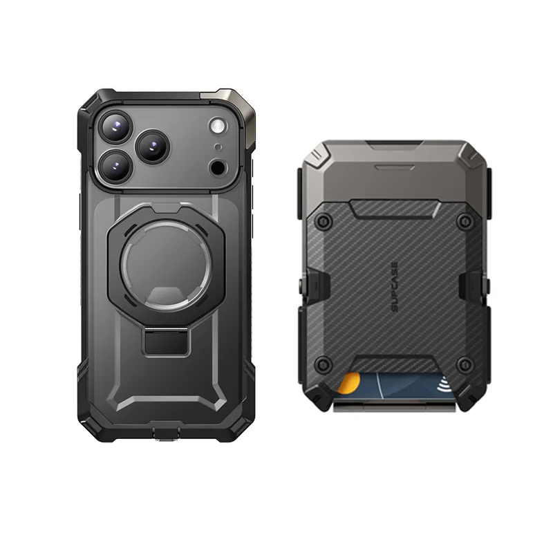 Bundle Sale - iPhone 17 Pro Max UB GRIP Series & MagFlip Wallet with Stand - Image 33