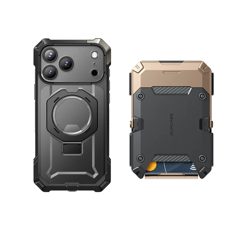 Bundle Sale - iPhone 17 Pro Max UB GRIP Series & MagFlip Wallet with Stand - Image 37