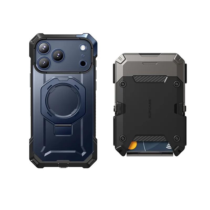 Bundle Sale - iPhone 17 Pro Max UB GRIP Series & MagFlip Wallet with Stand - Image 39