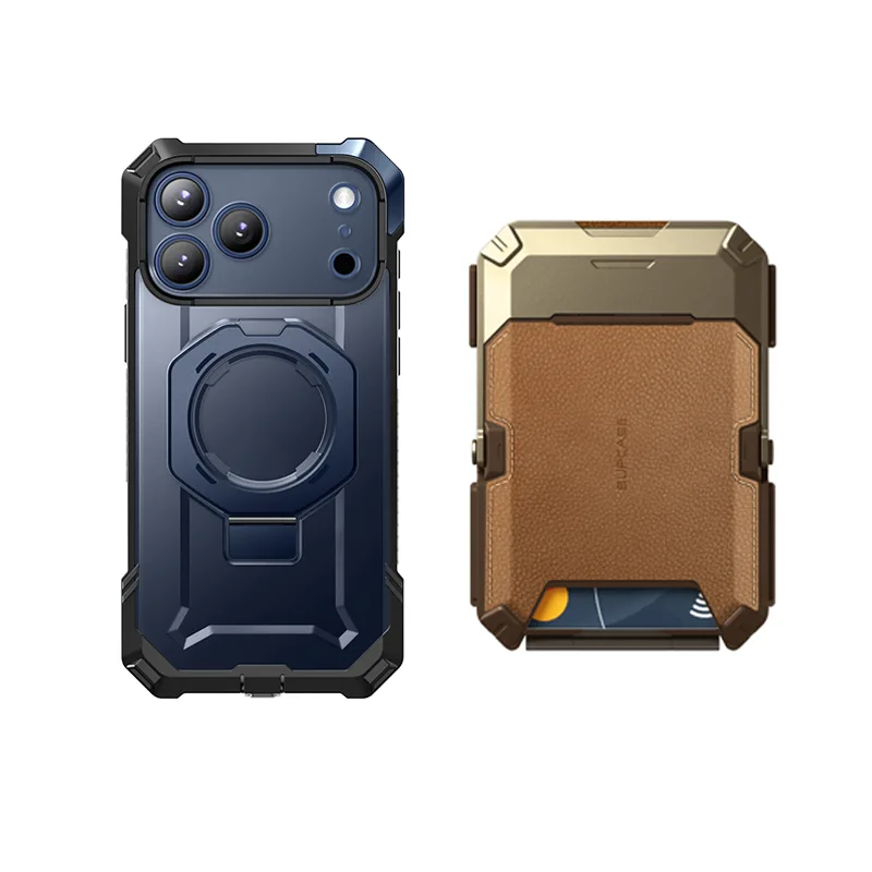 Bundle Sale - iPhone 17 Pro Max UB GRIP Series & MagFlip Wallet with Stand - Image 41