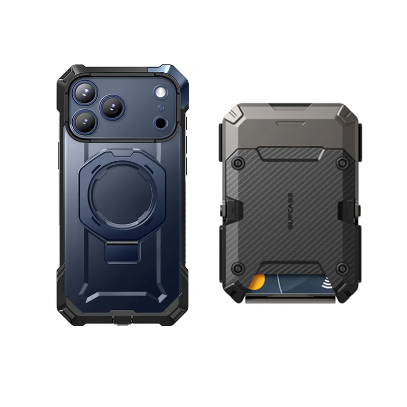 Bundle Sale - iPhone 17 Pro Max UB GRIP Series & MagFlip Wallet with Stand - Image 43