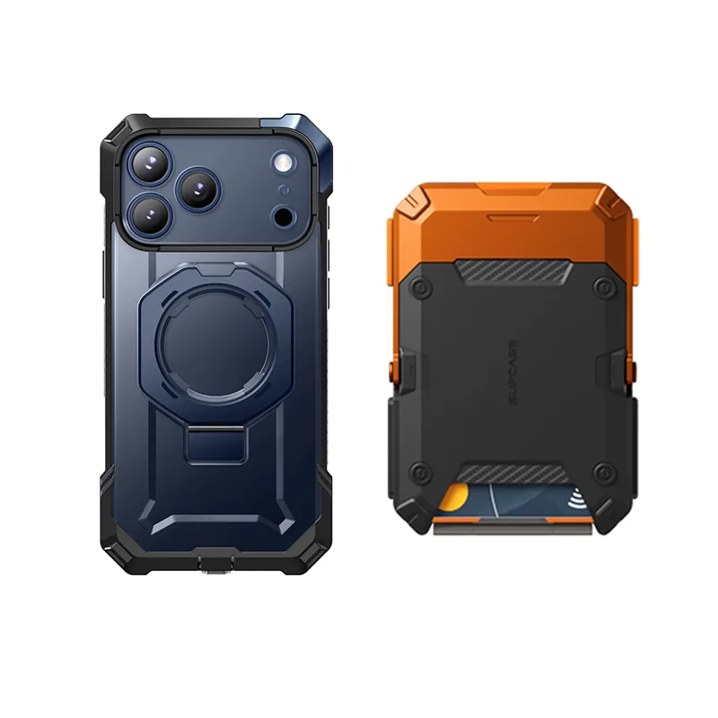 Bundle Sale - iPhone 17 Pro Max UB GRIP Series & MagFlip Wallet with Stand - Image 44