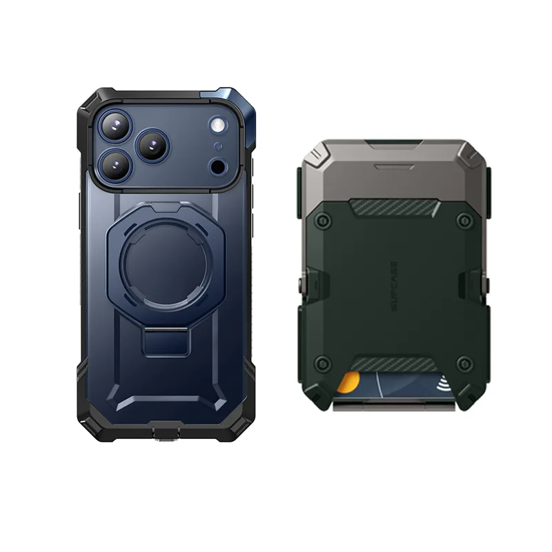 Bundle Sale - iPhone 17 Pro Max UB GRIP Series & MagFlip Wallet with Stand - Image 45