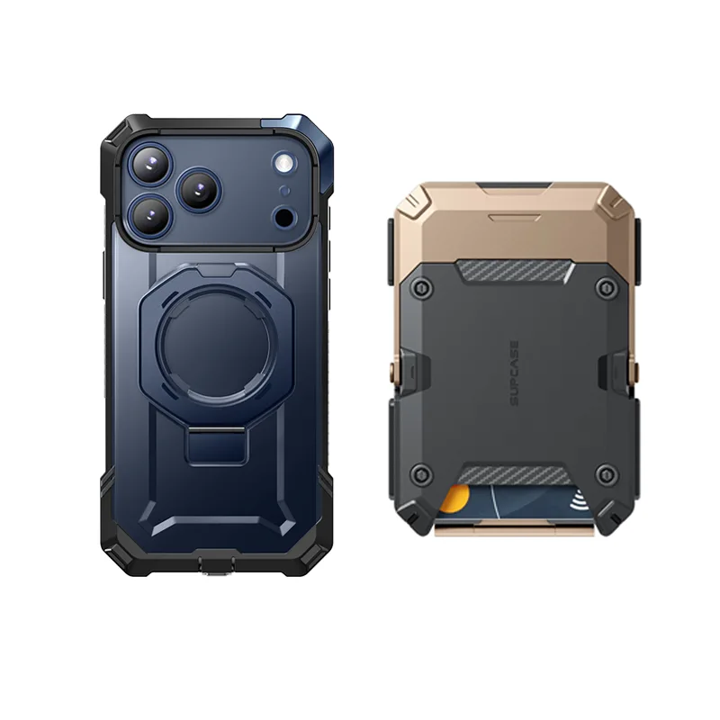 Bundle Sale - iPhone 17 Pro Max UB GRIP Series & MagFlip Wallet with Stand - Image 46