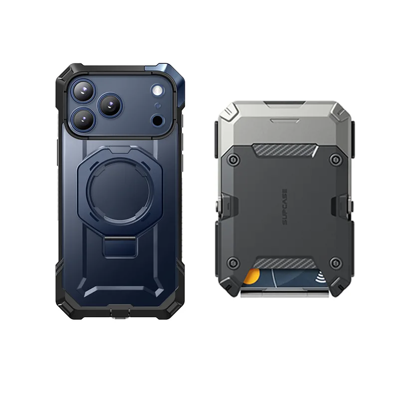 Bundle Sale - iPhone 17 Pro Max UB GRIP Series & MagFlip Wallet with Stand - Image 47
