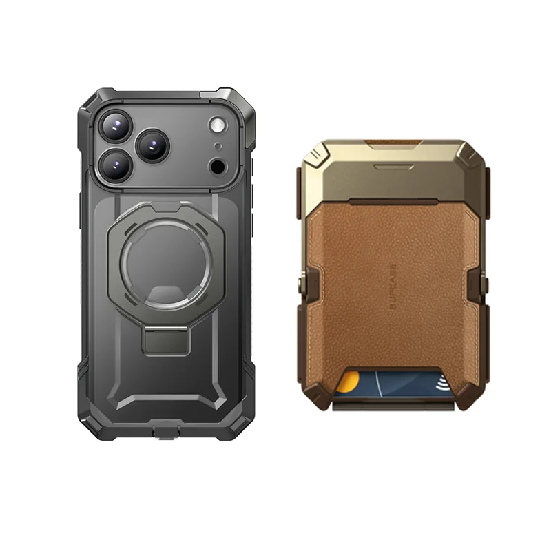 Bundle Sale - iPhone 17 Pro Max UB GRIP Series & MagFlip Wallet with Stand - Image 60
