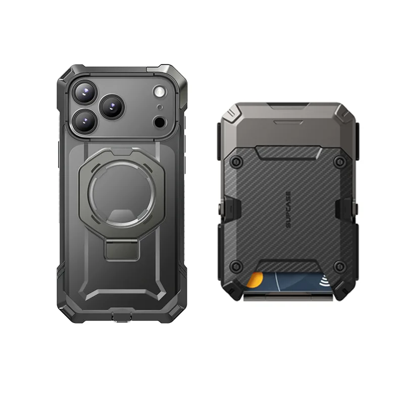 Bundle Sale - iPhone 17 Pro Max UB GRIP Series & MagFlip Wallet with Stand - Image 61