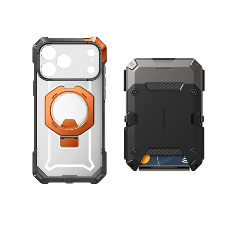 Bundle Sale - iPhone 17 Pro Max UB GRIP Series & MagFlip Wallet with Stand - Image 66