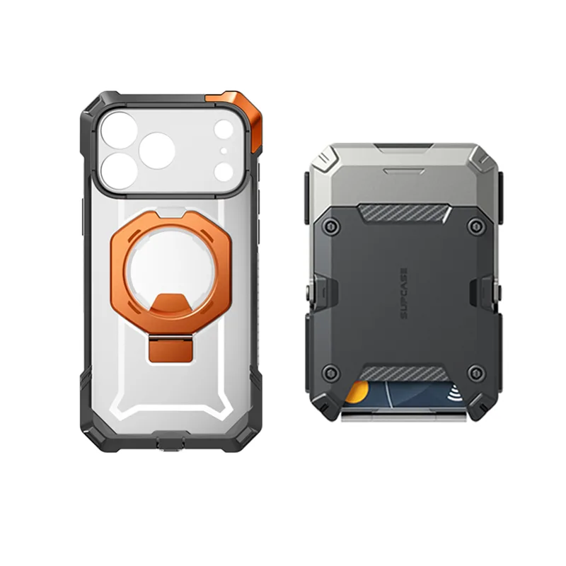 Bundle Sale - iPhone 17 Pro Max UB GRIP Series & MagFlip Wallet with Stand - Image 72