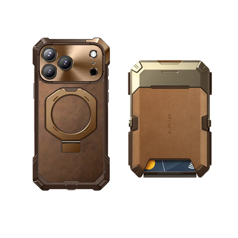 Bundle Sale - iPhone 17 Pro Max UB GRIP Series & MagFlip Wallet with Stand - Image 74