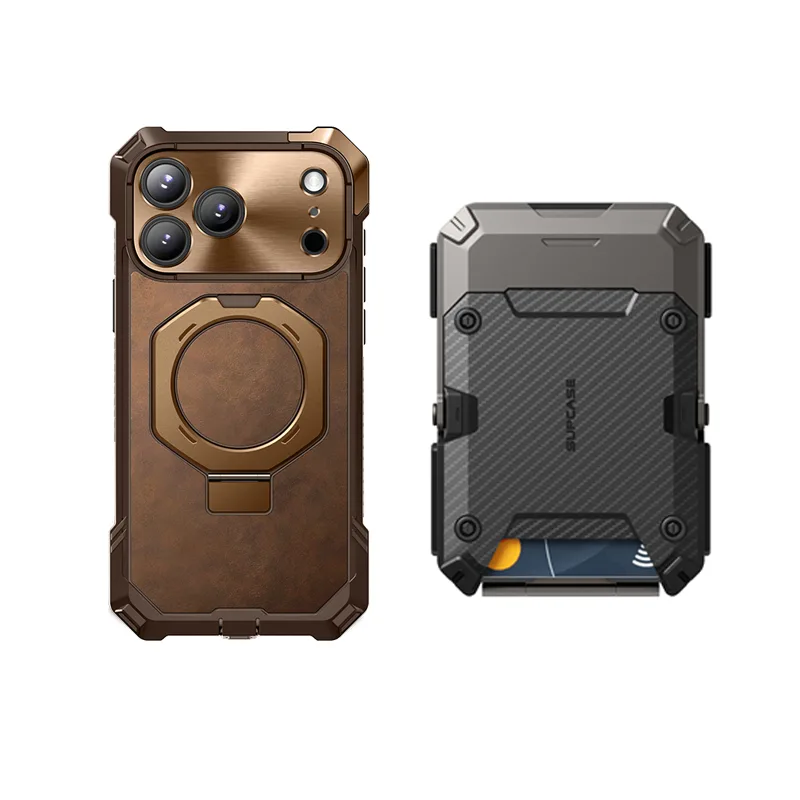 Bundle Sale - iPhone 17 Pro Max UB GRIP Series & MagFlip Wallet with Stand - Image 75