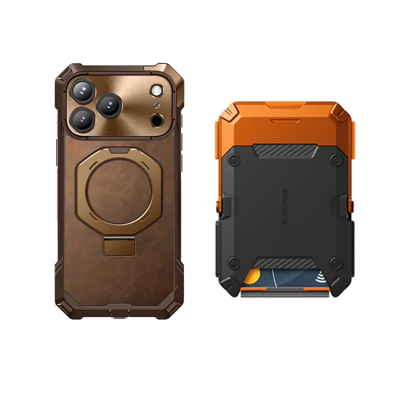 Bundle Sale - iPhone 17 Pro Max UB GRIP Series & MagFlip Wallet with Stand - Image 76