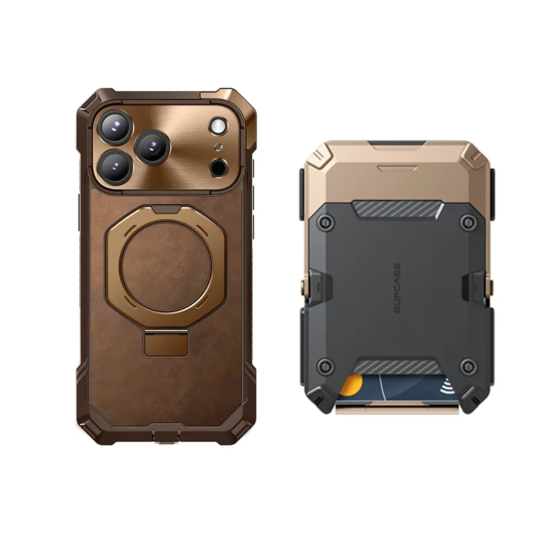 Bundle Sale - iPhone 17 Pro Max UB GRIP Series & MagFlip Wallet with Stand - Image 78