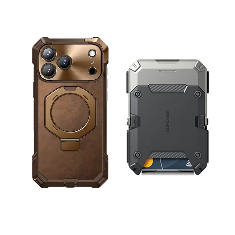 Bundle Sale - iPhone 17 Pro Max UB GRIP Series & MagFlip Wallet with Stand - Image 79