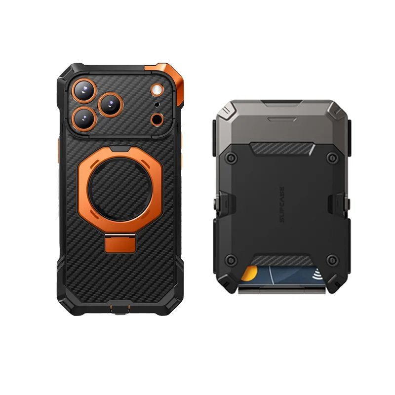 Bundle Sale - iPhone 17 Pro Max UB GRIP Series & MagFlip Wallet with Stand - Image 80