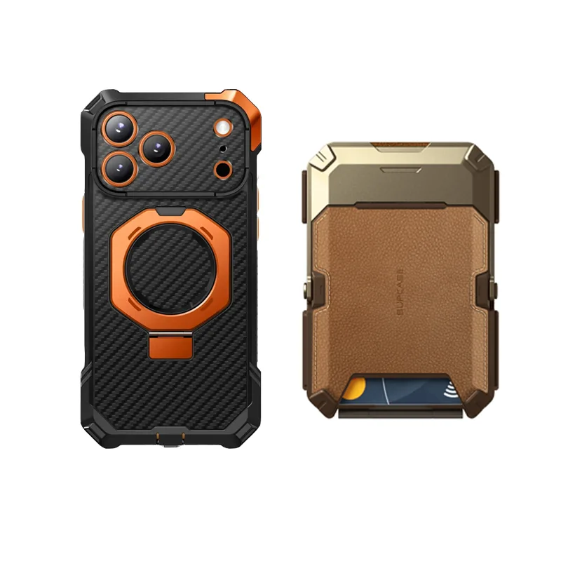 Bundle Sale - iPhone 17 Pro Max UB GRIP Series & MagFlip Wallet with Stand - Image 81