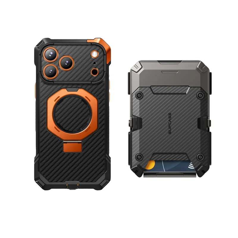 Bundle Sale - iPhone 17 Pro Max UB GRIP Series & MagFlip Wallet with Stand - Image 82