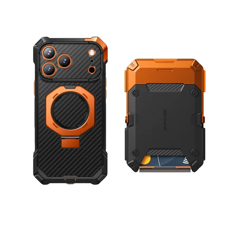 Bundle Sale - iPhone 17 Pro Max UB GRIP Series & MagFlip Wallet with Stand - Image 83