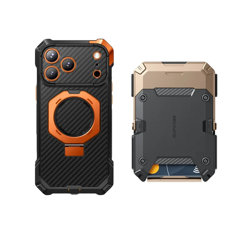 Bundle Sale - iPhone 17 Pro Max UB GRIP Series & MagFlip Wallet with Stand - Image 85