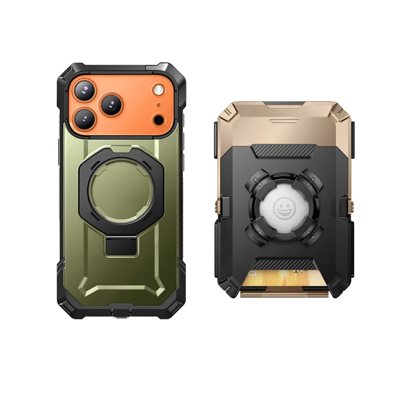 Bundle Sale - iPhone 17 Pro Max UB GRIP & MagSafe Wallet with Airtag Holder - Image 14