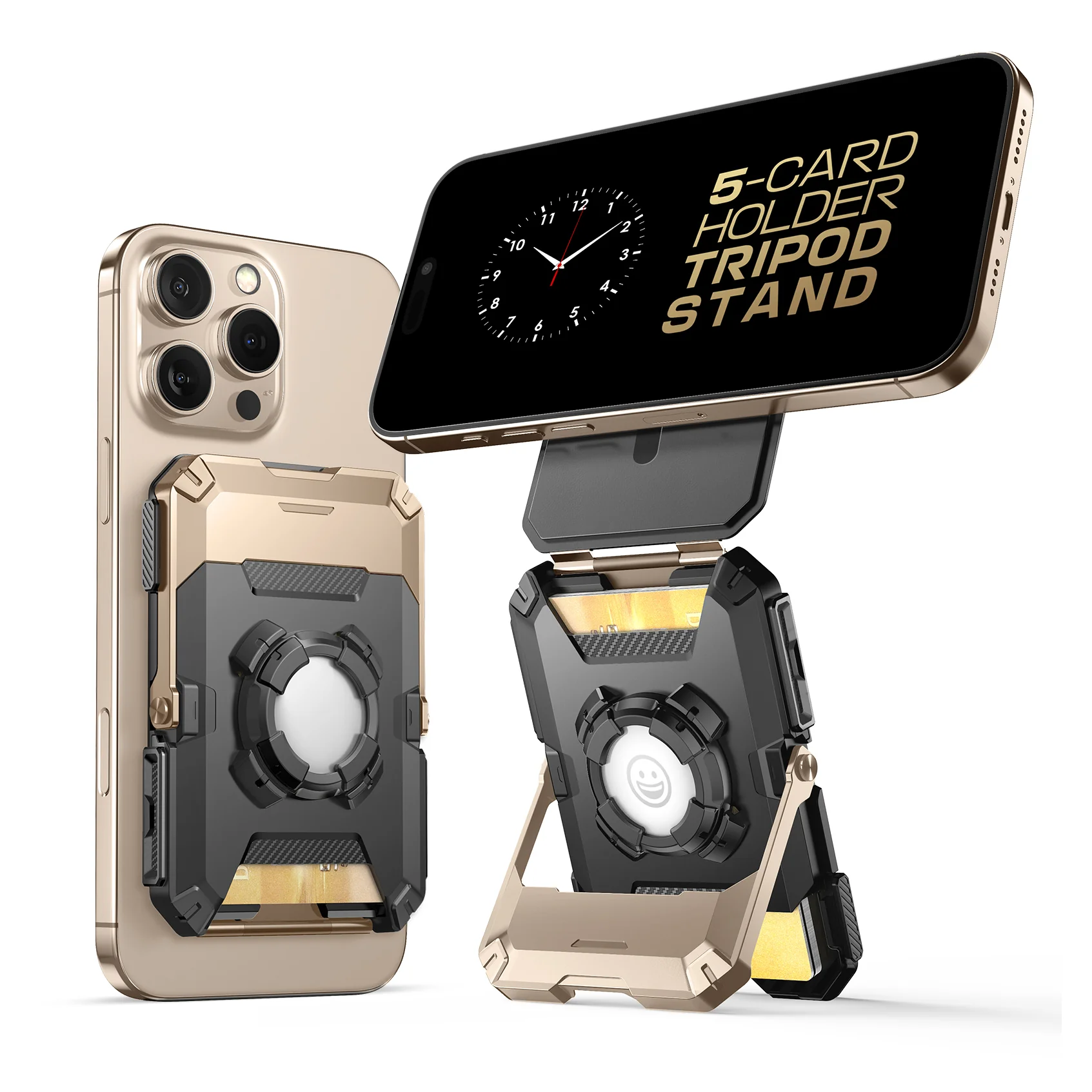 Bundle Sale - iPhone 17 Pro Max UB GRIP PRO & MagSafe Wallet with Airtag Holder - Image 17