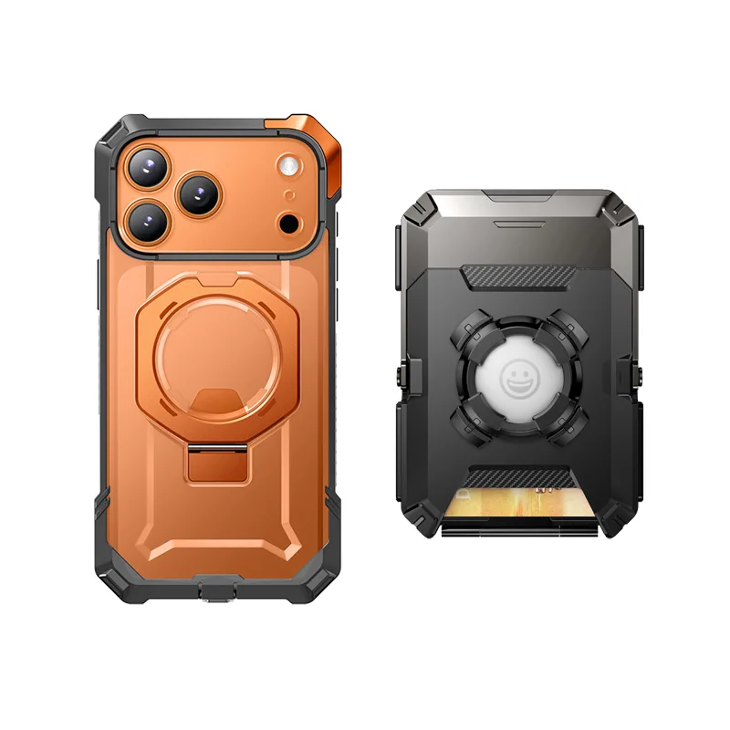 Bundle Sale - iPhone 17 Pro Max UB GRIP & MagSafe Wallet with Airtag Holder - Image 4