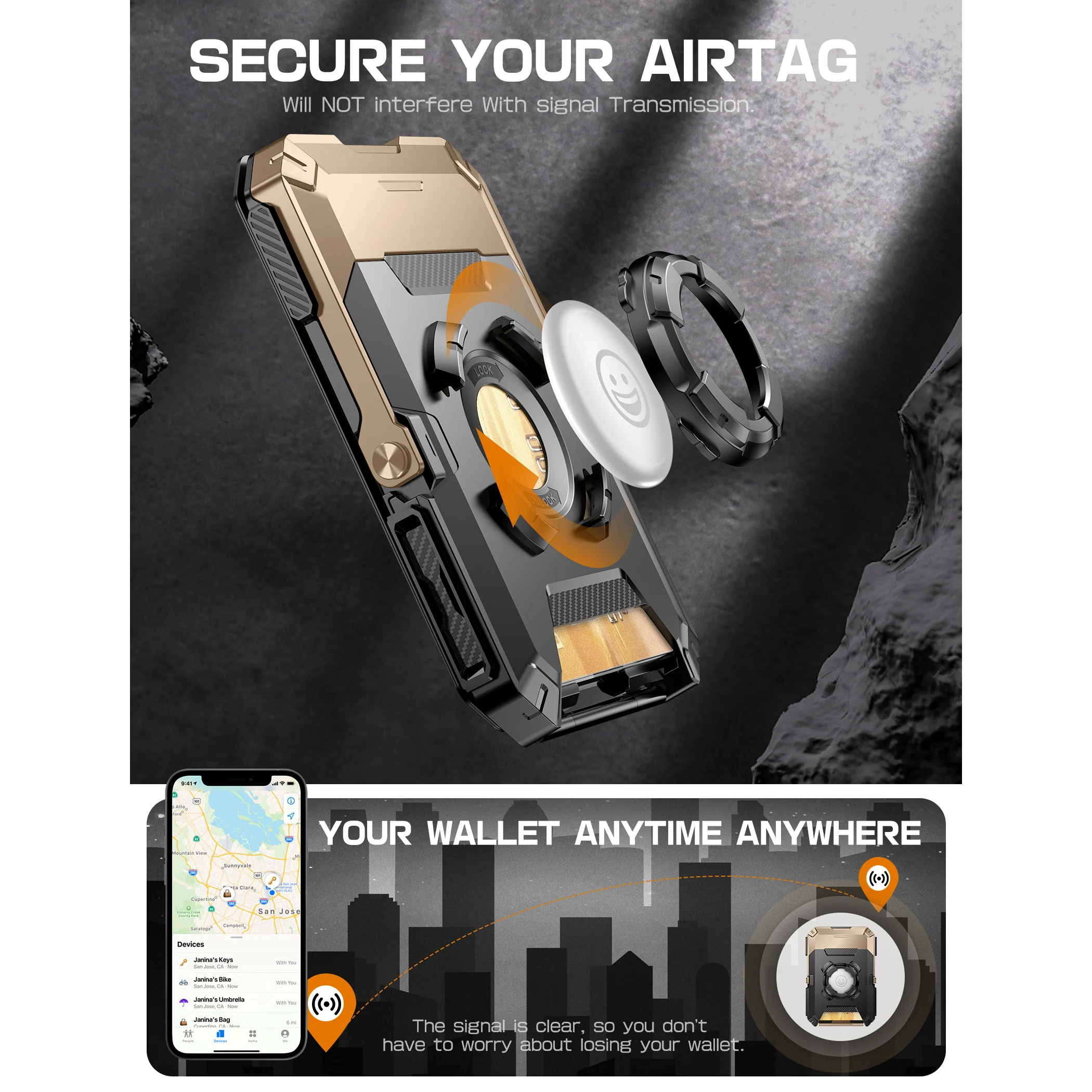 Bundle Sale - iPhone 17 Pro Max UB GRIP PRO & MagSafe Wallet with Airtag Holder - Image 32