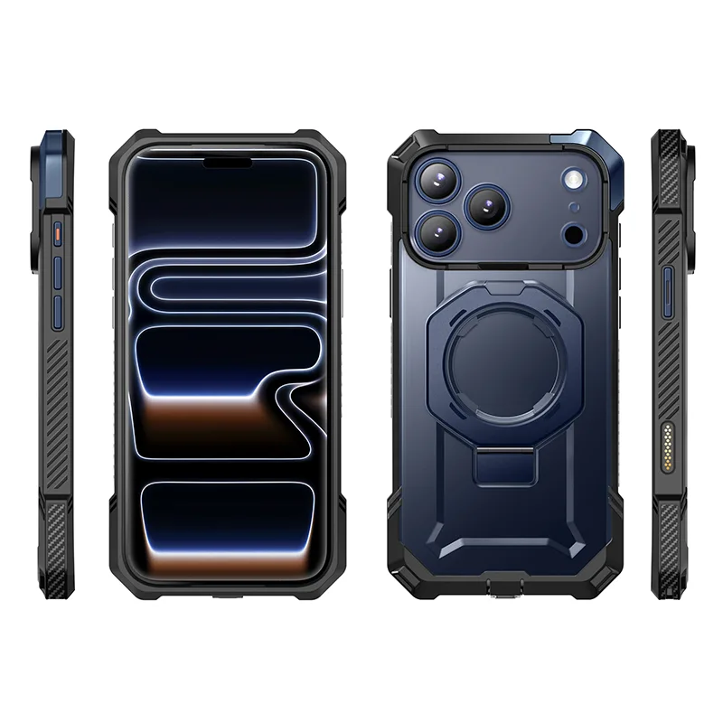 UB GRIP Series iPhone 17 Pro MagSafe Camera Control Button Phone Case - Azure - Image 5