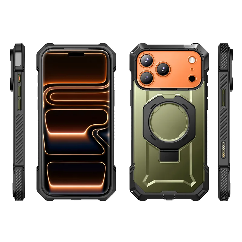 UB GRIP Series iPhone 17 Pro MagSafe Camera Control Button Phone Case - Guldan - Image 5